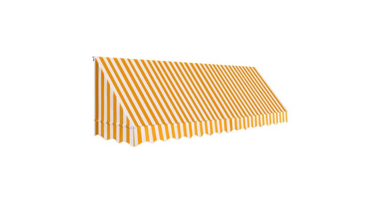 Copertina de bistro, portocaliu si alb, 400 x 120 cm Alti producatori